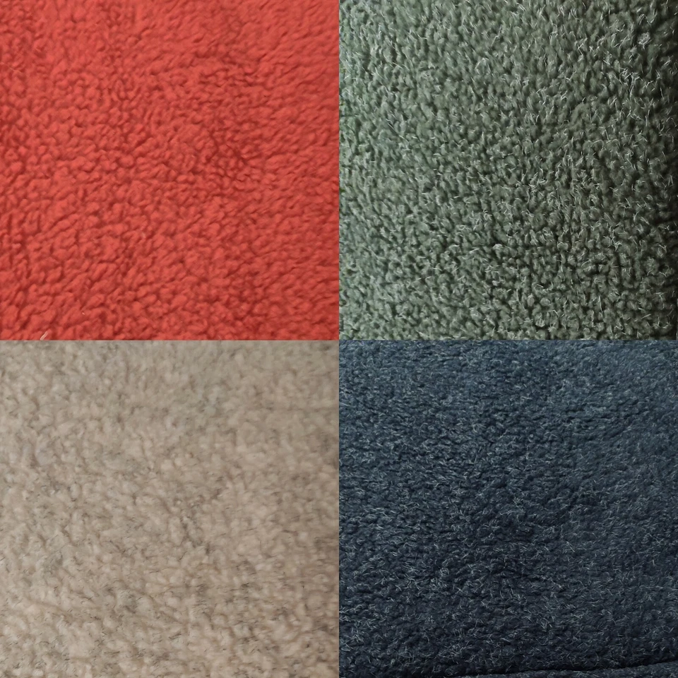 Faux Sheepskin Plain Sherpa Fabric - Multiple Lengths & Colours - A1296 - Image 1 of 1