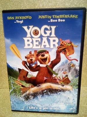 (1-1305) "YOGI BEAR" DVD / PRE-WATCHED / WIDESCREEN / PG / 2010 / COMEDY - Image 1 of 4