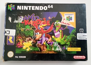 Banjo-Kazooie für N64 Nintendo 64 mit OVP & Anleitung - PAL Version - Bild 1 von 6