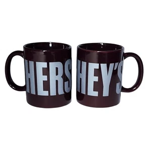 Hersheys Chocolate Coffee Tea Mug Couple Wedding Christmas Gift Set Of 2 - Picture 1 of 4