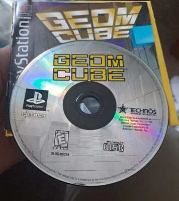 Geom Cube - Playstation PS1 TESTED - Image 1 of 2