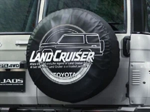 Toyota Genuine Parts Land Cruiser 70 Spare Tire Cover GDJ76W Parts Options JP - Picture 1 of 1