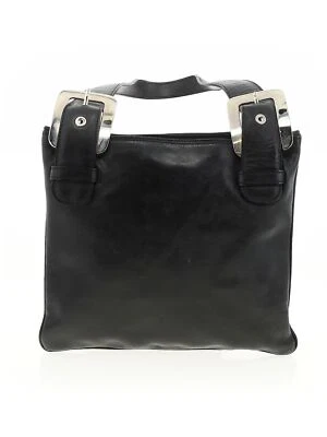 Bolso de hombro Pulicati de cuero negro para mujer talla única Foto 1 de 3