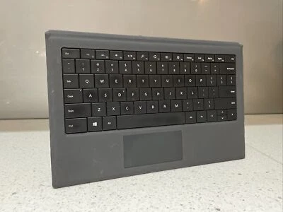 Genuine Microsoft Surface Pro 3-4-5-6-7 Magnetic Keyboard, With Backlit, Grey #7 - Image 1 of 4