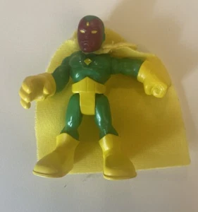 Playskool 2.5" VISION Marvel Super Hero Adventures figure Avengers - Picture 1 of 3