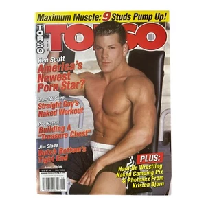 Torso Juni 2004 Ken Scott Erwachsene Gay Bodybuilding Foto Magazin USA - Bild 1 von 2