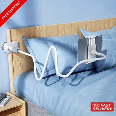 Phone Tablet Holder Desk Stand Bed Mount 360° Adjustable For iPhone iPad Samsung - Image 1 of 4