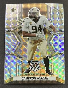 2022 Panini Mosaic Cameron Jordan Silver Mosaic Prizm #142 Saints Card - Picture 1 of 2