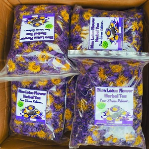 Egyptian Blue Lotus Nymphaea Caerulea Organic Pure Hand Picked Herbal Flowers - Picture 1 of 9