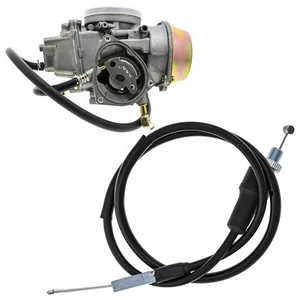 NICHE Carburetor Throttle Cable Kit for Yamaha Grizzly 660 5KM-14901-10-00 - Picture 1 of 9