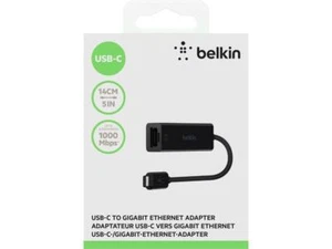 Belkin F2CU040btBLK USB-C to Gigabit Ethernet Adapter (Also Known as USB Type-C) - Picture 1 of 12