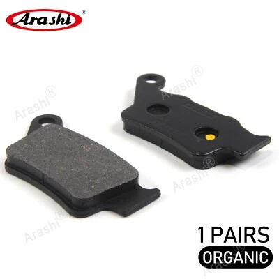 Organic Rear Brake Pads For Husqvarna CR 125 CR125 1995 - 2004 2003 2002 2001 - Image 1 of 4