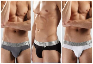 2XIST Brief Mens Underwear Grey,Black or White Gay/Guy FAST SHIPPING XS S M L XL - Picture 1 of 9