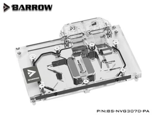 Barrow Water block BA2883/BS-NVG3070-PA NVIDIA RTX 3060 Ti 3070 Founders Edition - Photo 1/18