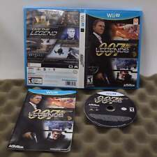 007 Legends Nintendo Wii U James Bond complete in box CIB