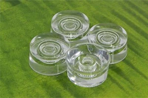 Clear Speed Knobs 4pk for Gibson guitars with US fine splines - Picture 1 of 3