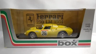 1/43 BOX MODEL 8436 FERRARI 250 LM #26 P. DUMAY G. GOSSELIN 2nd 24H LE MANS 1965 - Immagine 1 di 4
