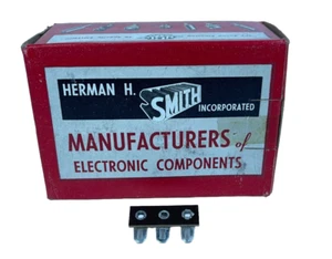 Herman H. Smith Terminal Strips No 864 Unopened Box 0f 100 USA - Picture 1 of 10