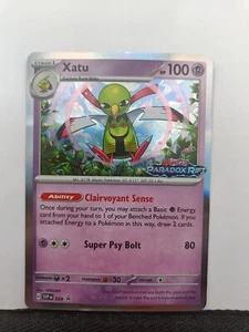 SVP059 Xatu Pokémon Scarlet And Violet Paradox Rift Pre Release Promo Card - Picture 1 of 2