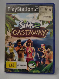 The Sims 2 Castaway - Sony Playstation 2 PS2 PAL Complete with Manual