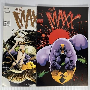 The Maxx #1-2 Vol. 1 1st app. The Maxx Image Comics 1993 Direct Edition VF/NM - Picture 1 of 15