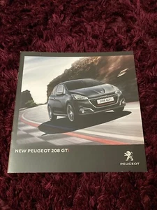 Peugeot 208 GTi Prospekt 2016 - UK Ausgabe Dez 2015 inkl. von Peugeot Sport Edition - Bild 1 von 1