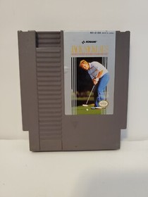 "Jack Nicklaus Major Championship Golf" NES video game, (1990), (Nintendo)