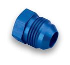 (1-Pack) Earls Ear980608erl Hex Head Plug Fitting 8An Aluminum Blue Anodized