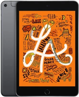 Apple iPad Mini 5 7.9" 64GB 256GB Gray Silver Gold WIFi or Cellular - Good - Image 1 of 2