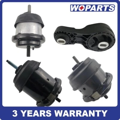 Montaje de transmisión y motor de 4 piezas apto para Buick Enclave/Chevy Traverse 2009-2017 3,6 L A Foto 1 de 4