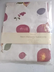 New Williams Sonoma Retired 70"x90" Table Cloth/ 4 Placemats Cotton Linen Blend - Picture 1 of 6
