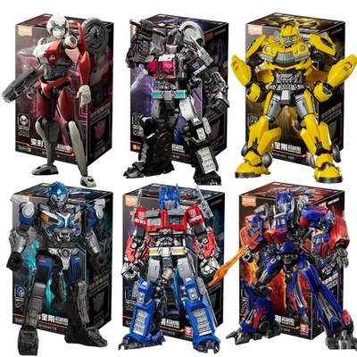 Transforming Robot Building Blocks – Nemesis Prime Optimus Megatron Toy - Image 1 of 4