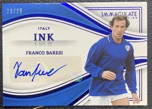2023-24 Panini Immaculate Franco Baresi Autograph Italy 23/25 - Bild 1 von 2