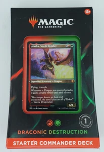 Magic: The Gathering Starter Commander Deck - Draconic Destruction (Rot/Grün) - Bild 1 von 6