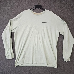 Patagonia Shirt Adult XXL Blue Cool Hiking Trail Outdoors Responsibili-Tee Men - Picture 1 of 11