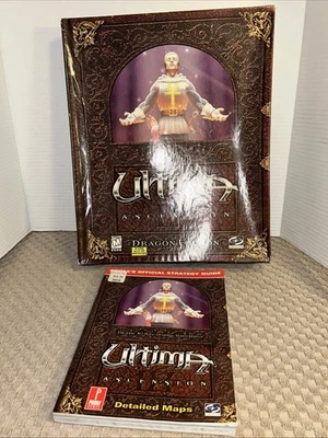 Ultima IX 9 Ascension Dragon Edition 大盒子 PC 完整 Ankh 地图 阿凡达 塔罗牌 — 第 1/4 张图片