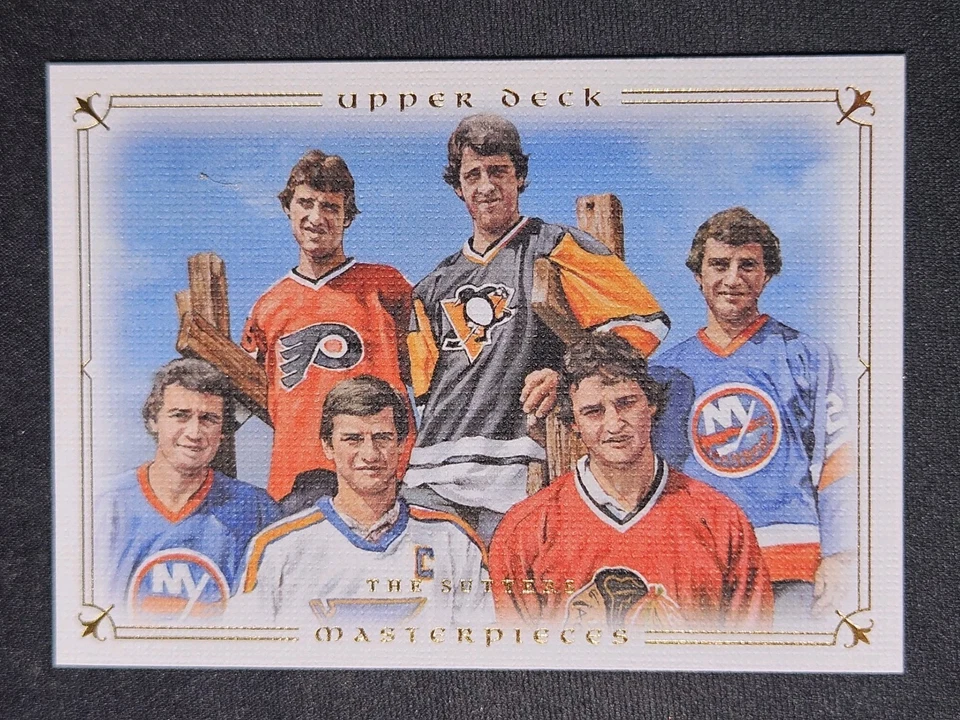 08-09 Upper Deck Masterpieces The Sutter Brothers - Image 1 of 2