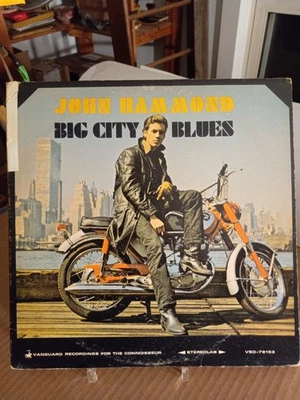 JOHN HAMMOND, Signed- Big City Blues-1964 - Vaguard VSD-79153 Stereo - Must Read Foto 1 de 4