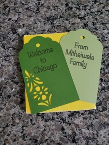 Gift Thank you Tags - Favor Tags - Customize Tag - Set of 10 - Picture 1 of 15