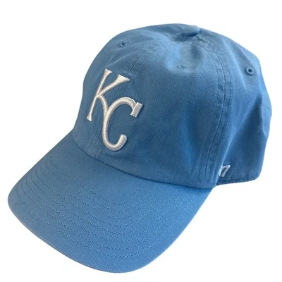 47 Brand Kansas City Royals KC Light Blue Baseball Cap Adjustable Strap - Image 1 of 4