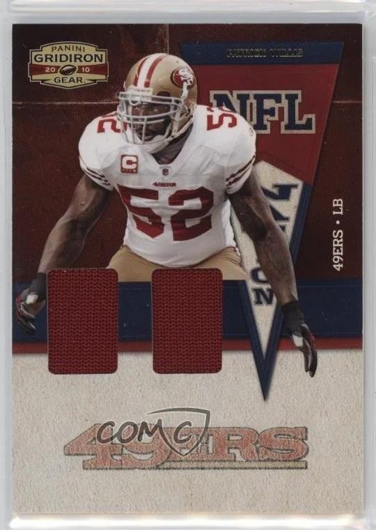 2010 Panini Gridiron Gear NFL Nation Combos Materials /100 Patrick Willis HOF - Image 1 of 2