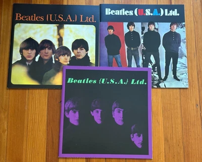 Beatles USA LTD 1964 1965 1966 Tour Program Robert Freeman - Image 1 of 4
