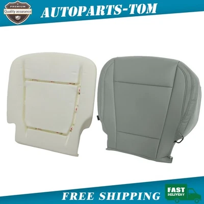 Funda de asiento inferior del conductor y cojín de espuma para Ford F250 F350 F450 F550 2017-2021 Foto 1 de 4