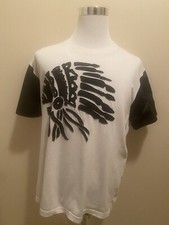 Native American Indian Chief Graphic T Shirt Adult Size 2XL