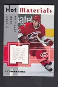 2005-06 Fleer Hot Materials Rookie Jersey Hurricanes #HM-AL - ANDREW LADD - Picture 1 of 1