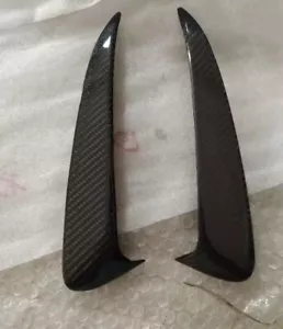 2X patos de ventilación lateral de fibra de carbono para Mercedes C205 C250 C300 C43 AMG 2 puertas - Imagen 1 de 3