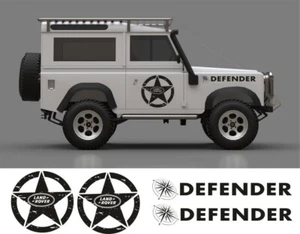 2 X stickers Land rover DEFENDER COMPASS CAR DECALS,STICKERS,GRAPHICS,Offroad - Picture 1 of 2