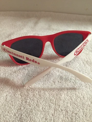 Vintage Cincinnati Reds/Oreo Cookies Sunglasses - Brand new with UV sticker-RARE Cover