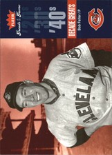 2006 Fleer Greats of the Game Baseball Decade #DEC-BF Bob Feller Indians