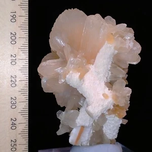 Stilbite crystals w/ Heulandite on Mordenite stalactite mineral specimen 454ct - Picture 1 of 11